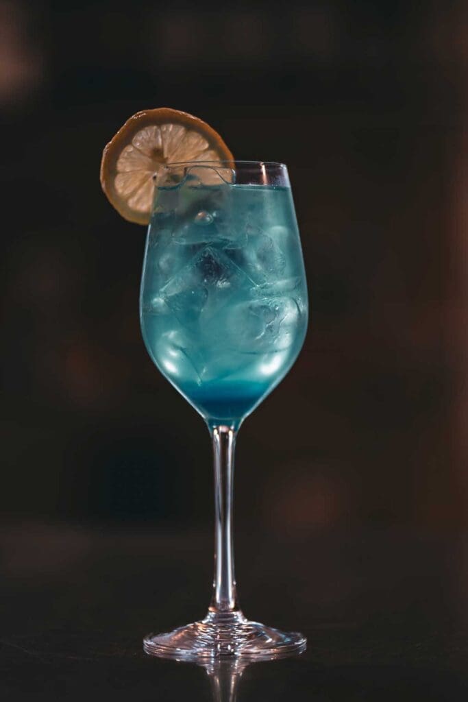 Drink av restaurang Hubben som har lokal på The Hub Höganäs