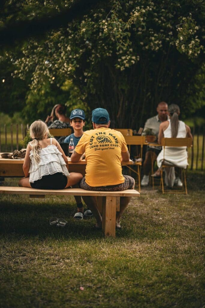Gemenskap av restaurang Hubben som har lokal på The Hub Höganäs
